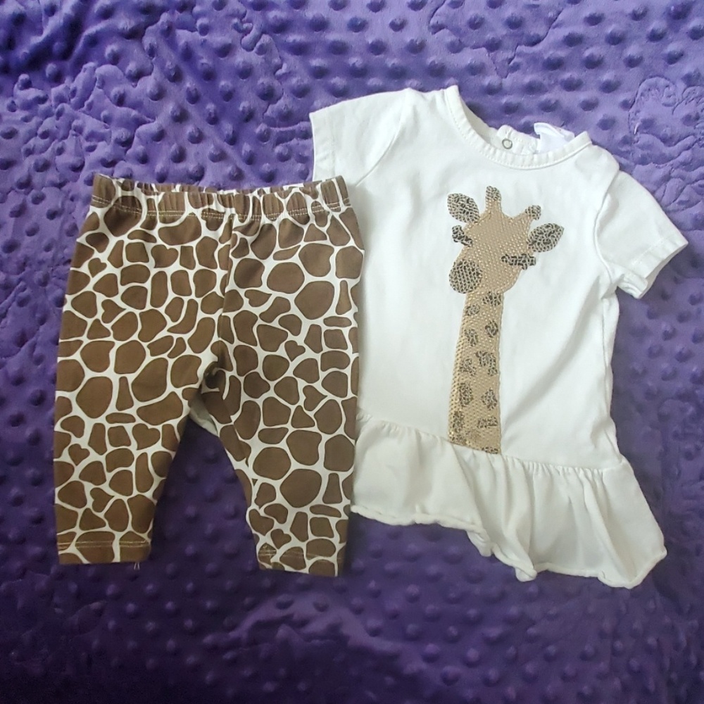 3 month 2pc giraffe set